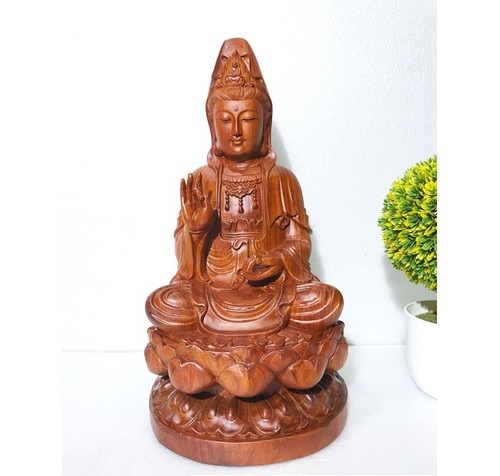 Tượng Gỗ Mẹ Quan Âm Gỗ Hương